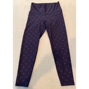 NWT Navy Blue Star High Waisted Leggings - Old Navy